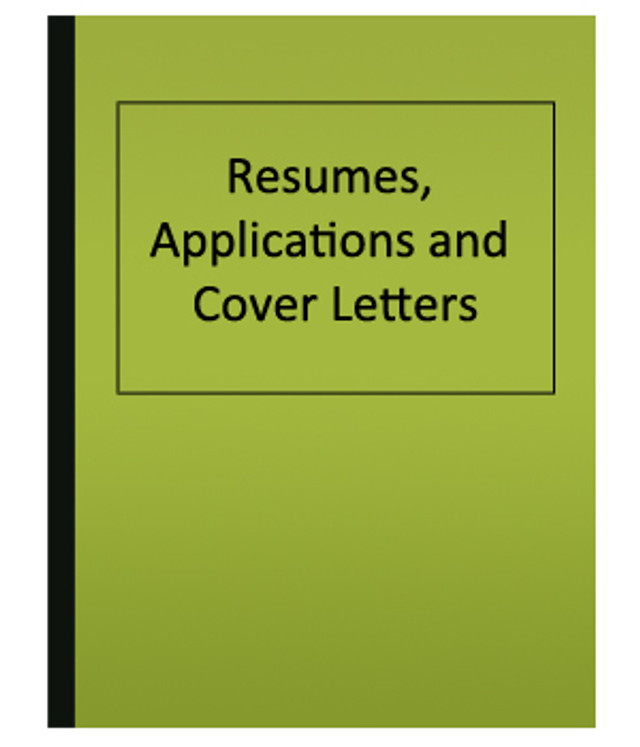Resume, Application, Cover Letter