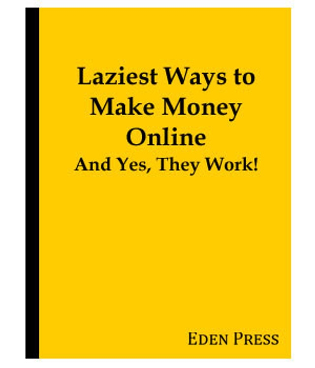 Lazy Ways to Make Money Online