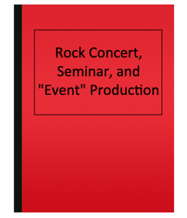 Concert and “Event” Promoter