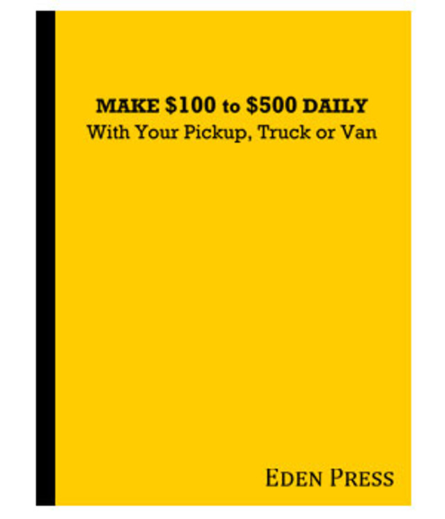 $100--500 /Day with Truck or Van