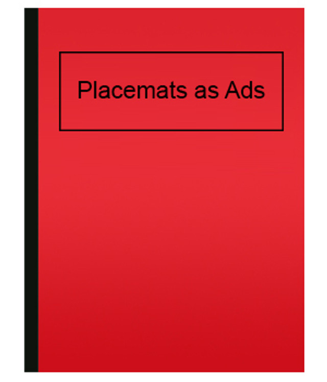 Placemats as Ads