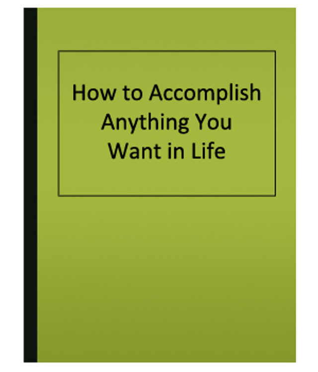 Accomplish Anything in Life	