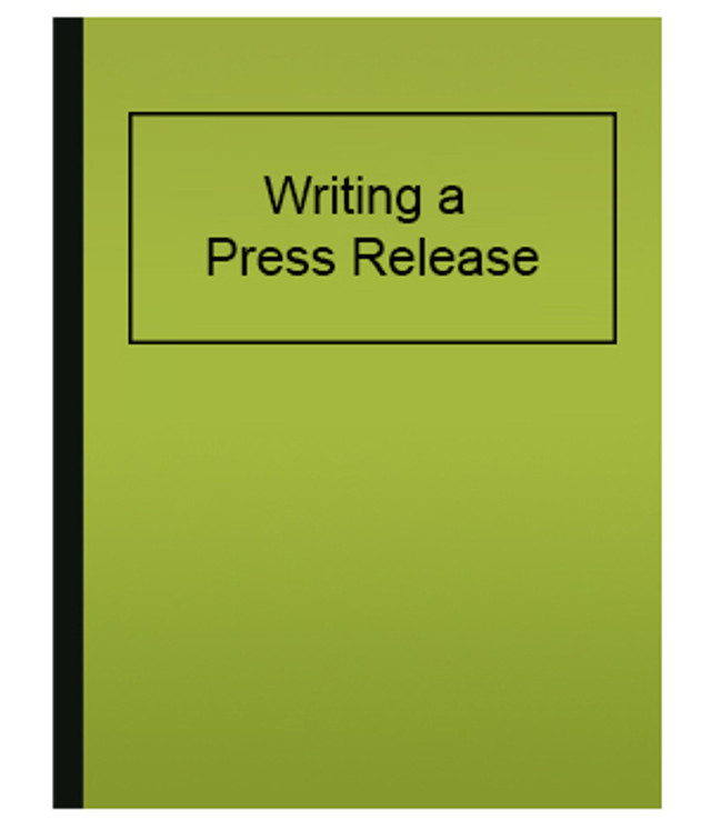 Writing a Press Release