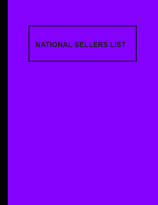 National Sellers List